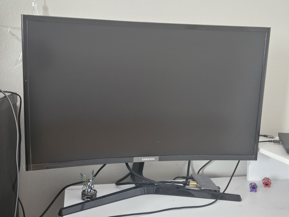 Samsung Curved Monitor 27 in - photo 2