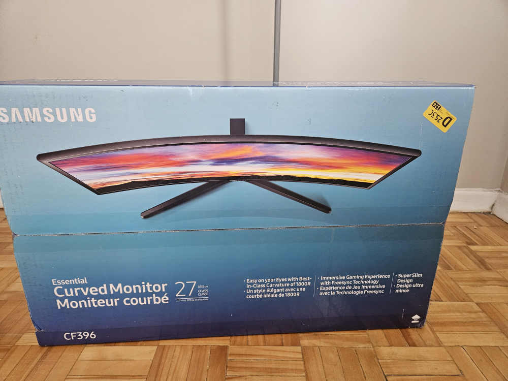 Samsung Curved Monitor 27 in - photo 3