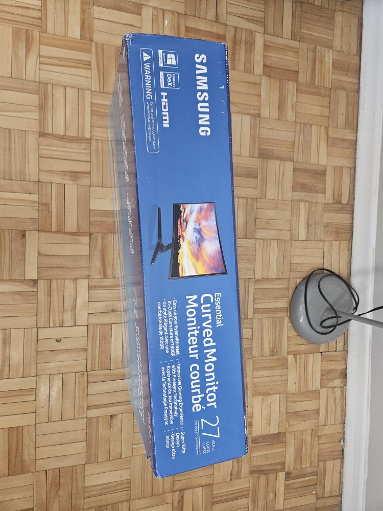 Samsung Curved Monitor 27 in - photo 4