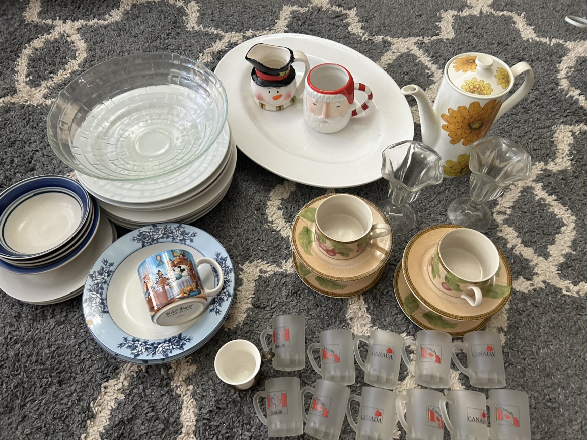 Plates and cups