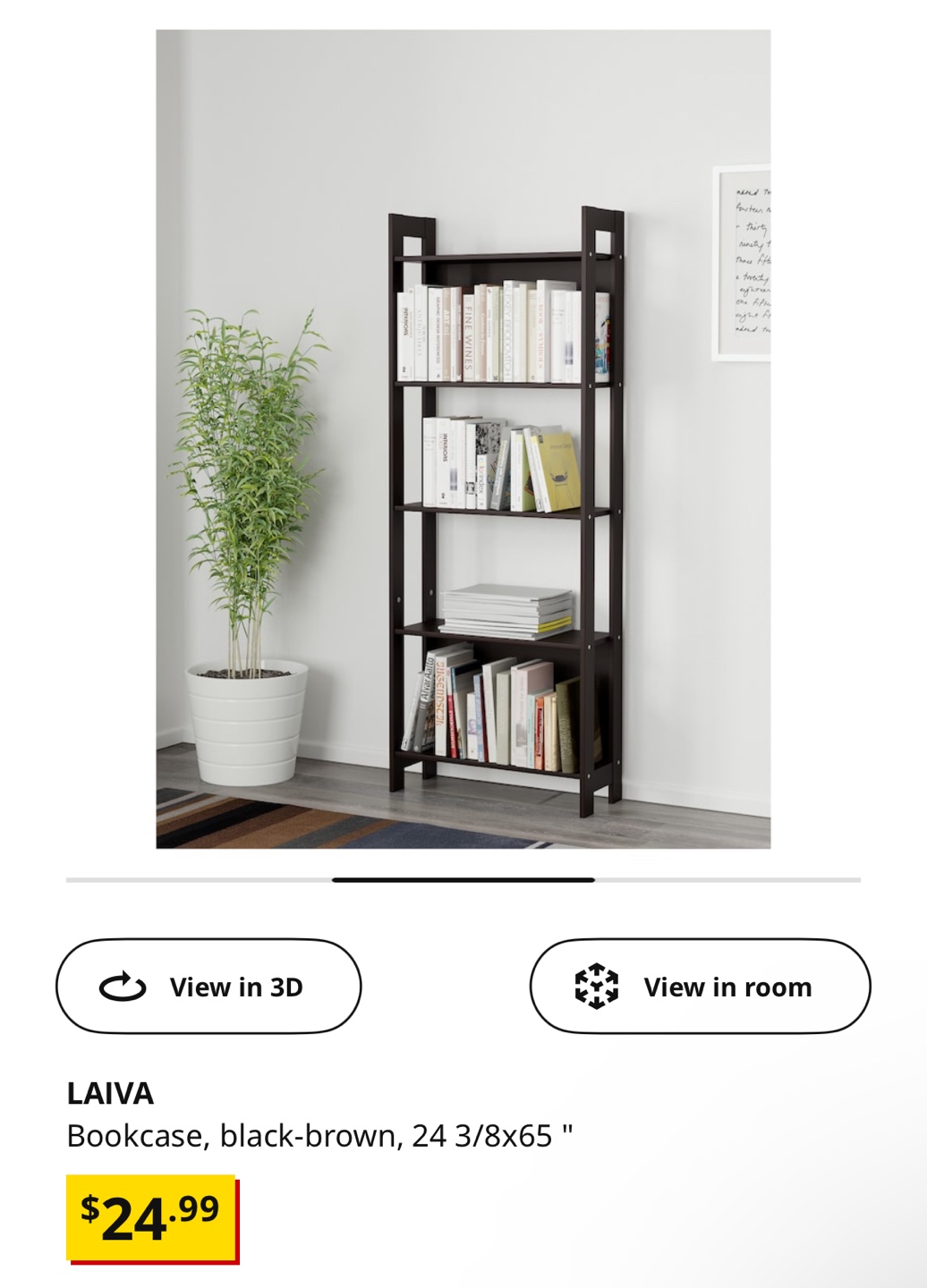 Ikea Laiva, 5tier Book shelf. Mooving Sale🚚 - photo 5