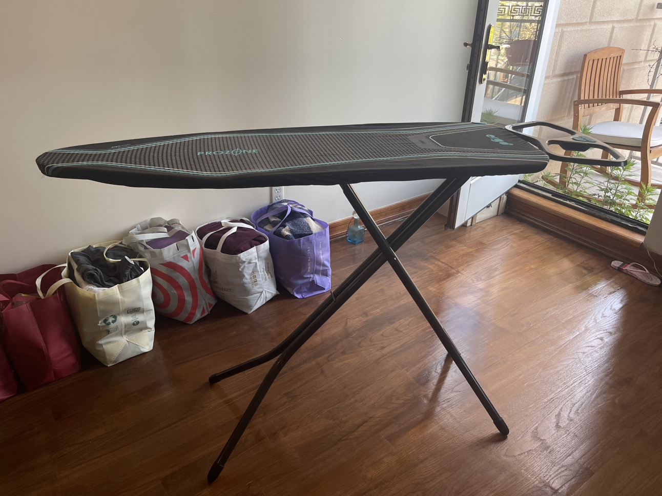 Ironing board sturdy and large