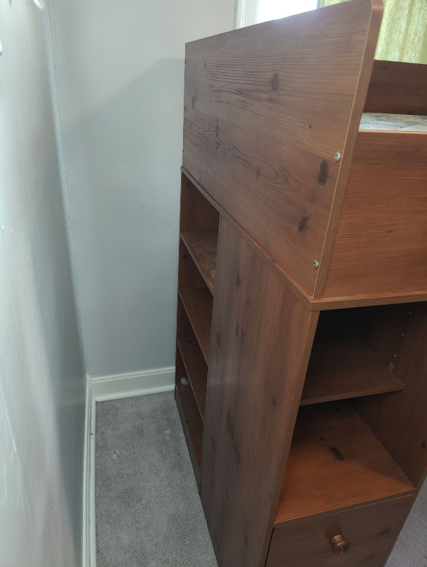 loft bed with desk - photo 4