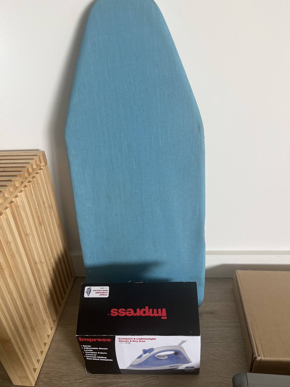 Iron and small ironing board #freecycle