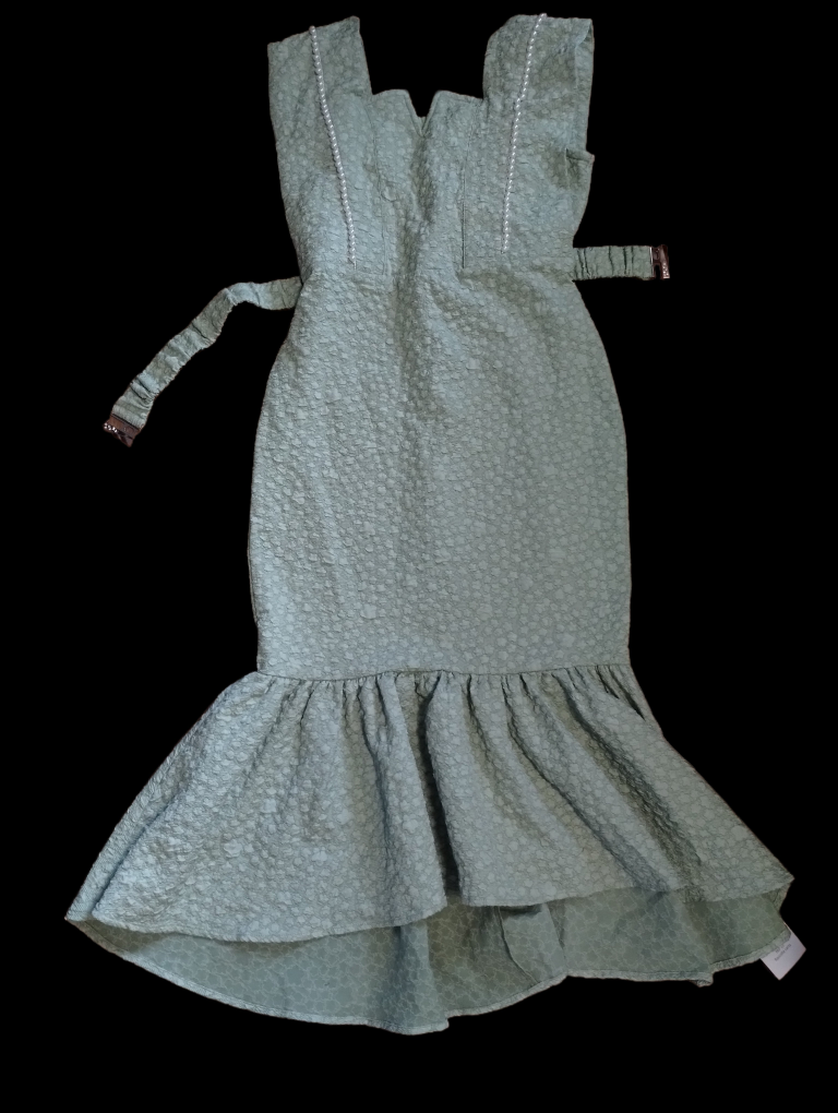 Teenage female gown