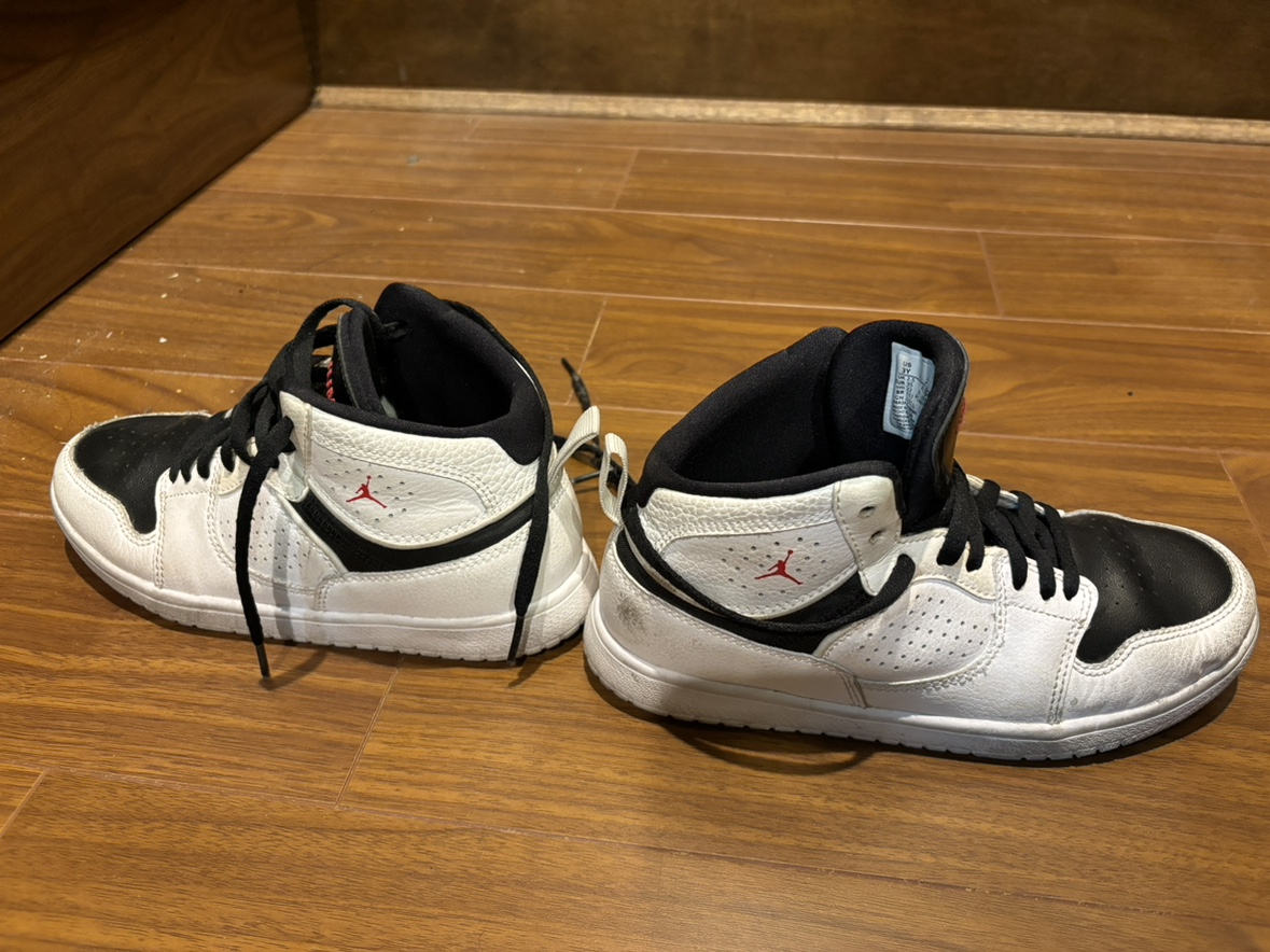 Nike Air Jordan Access White  Basketball Shoes Size 3Y US image indicator(2)