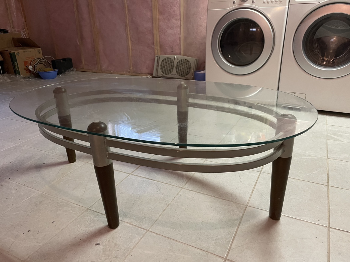 Glass coffee table - photo 2