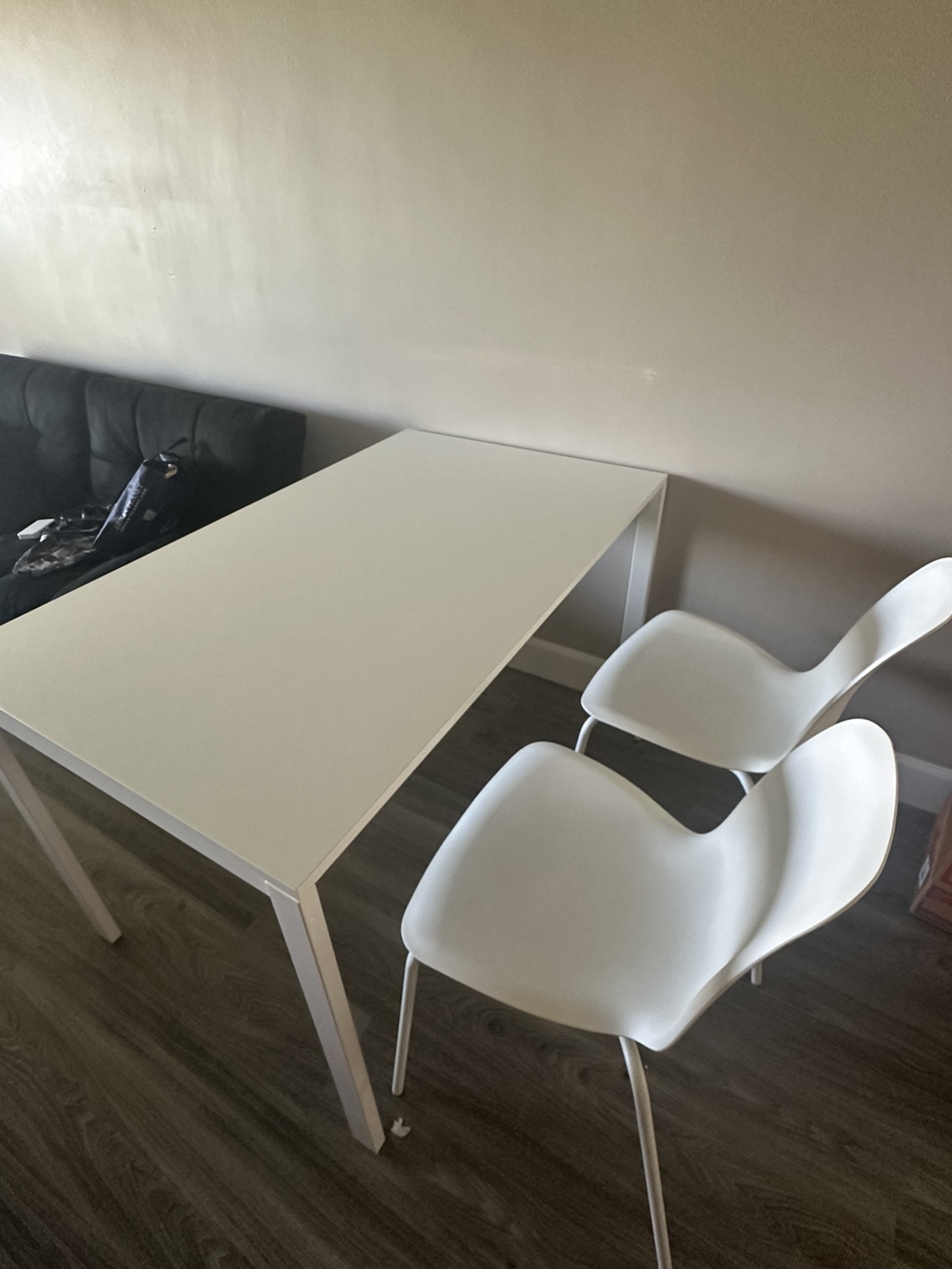 Ikea Melltorp Dining table + 2 Lidas chairs - photo 3