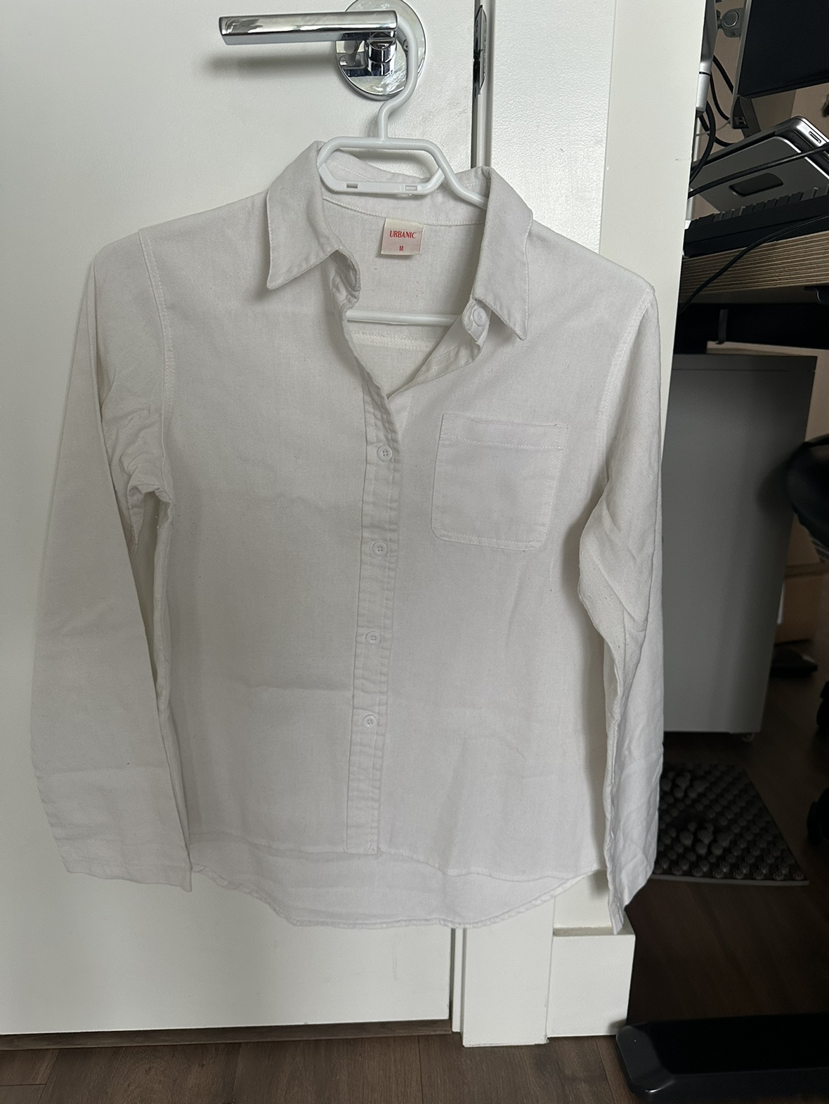 White linen shirt - Women M