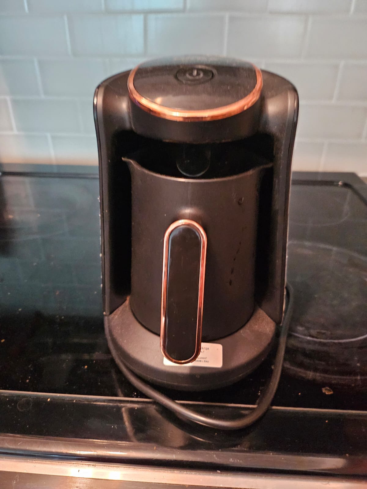 Turkish coffee machine