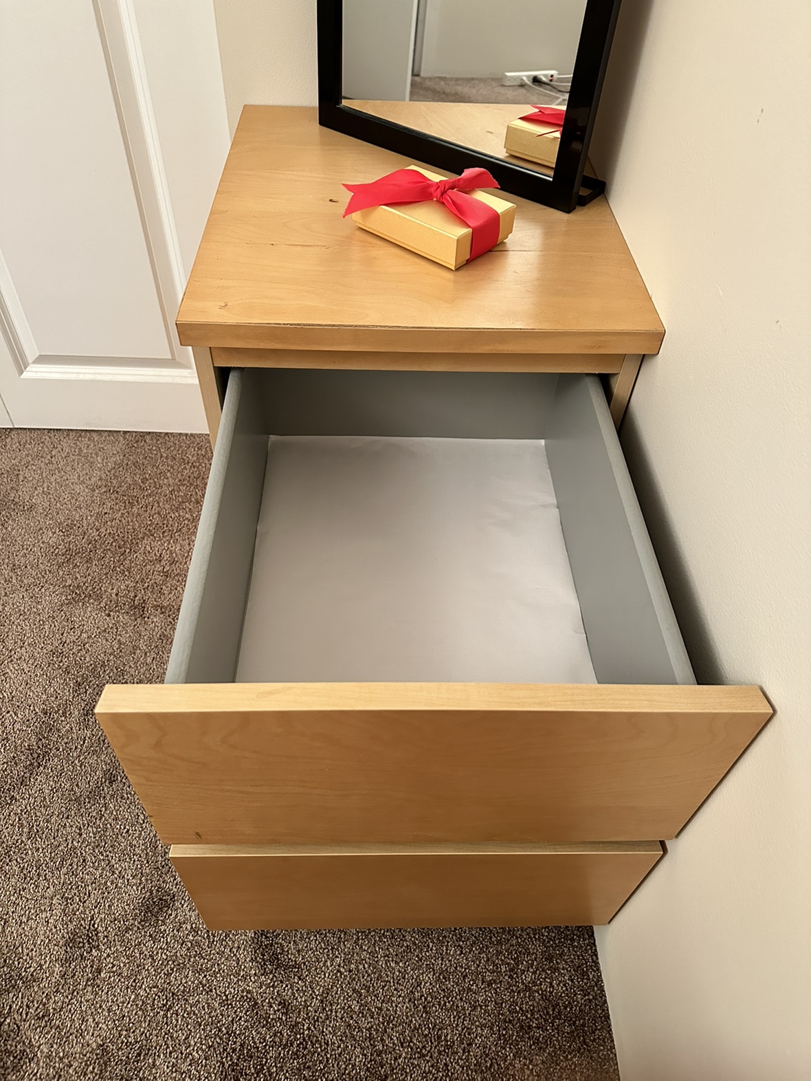 2 IKEA Malm Drawers (Original Price $160 + tax) - photo 2