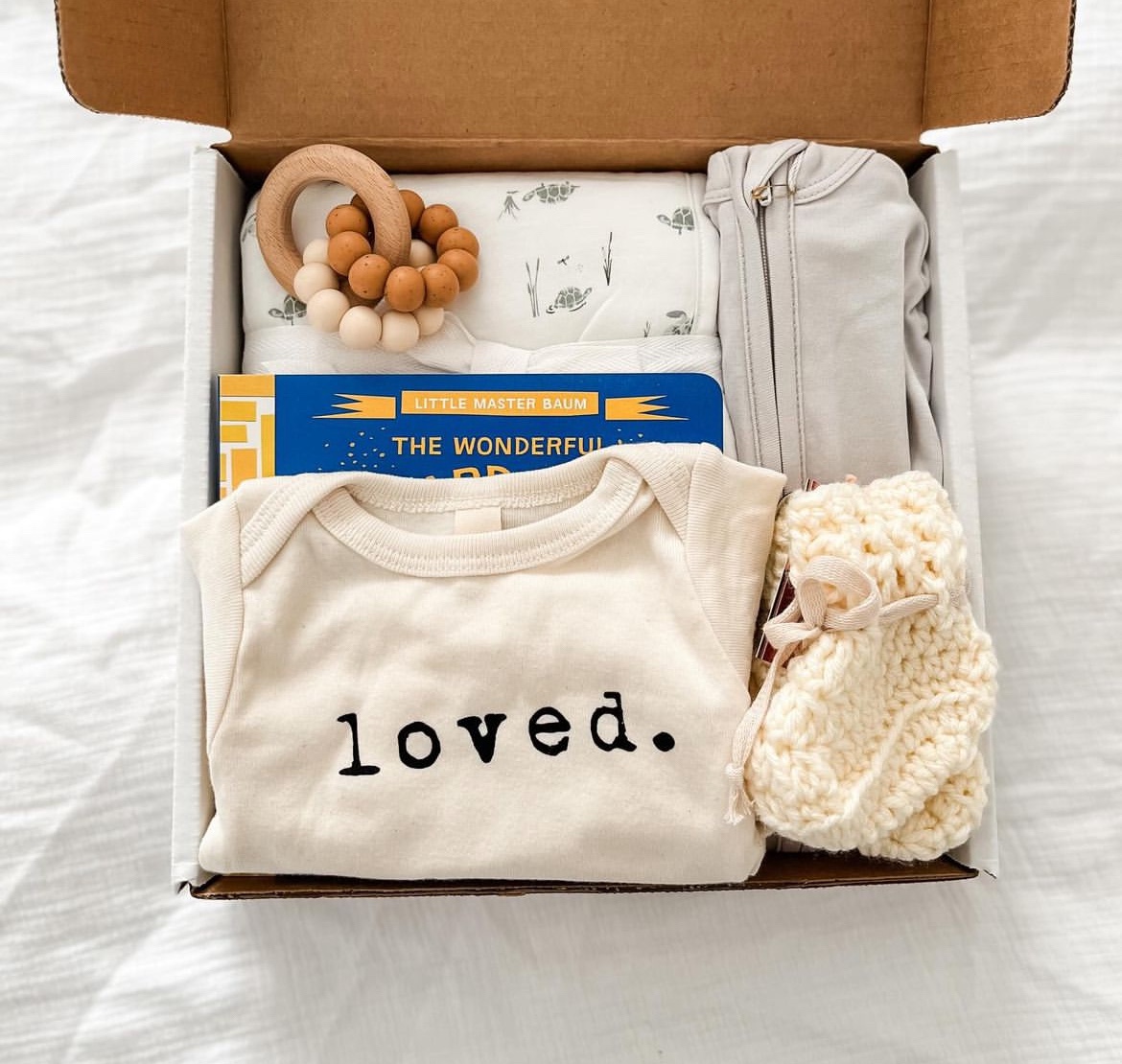 6 Piece Curated Baby Box