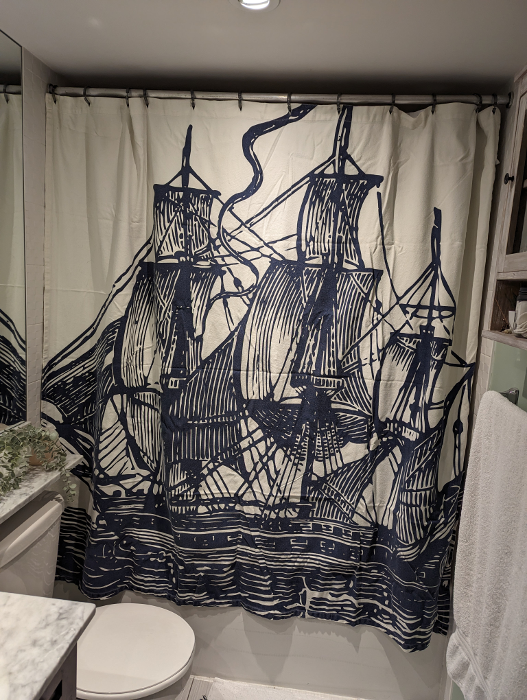 Anthropologie Shower Curtain thumbnail