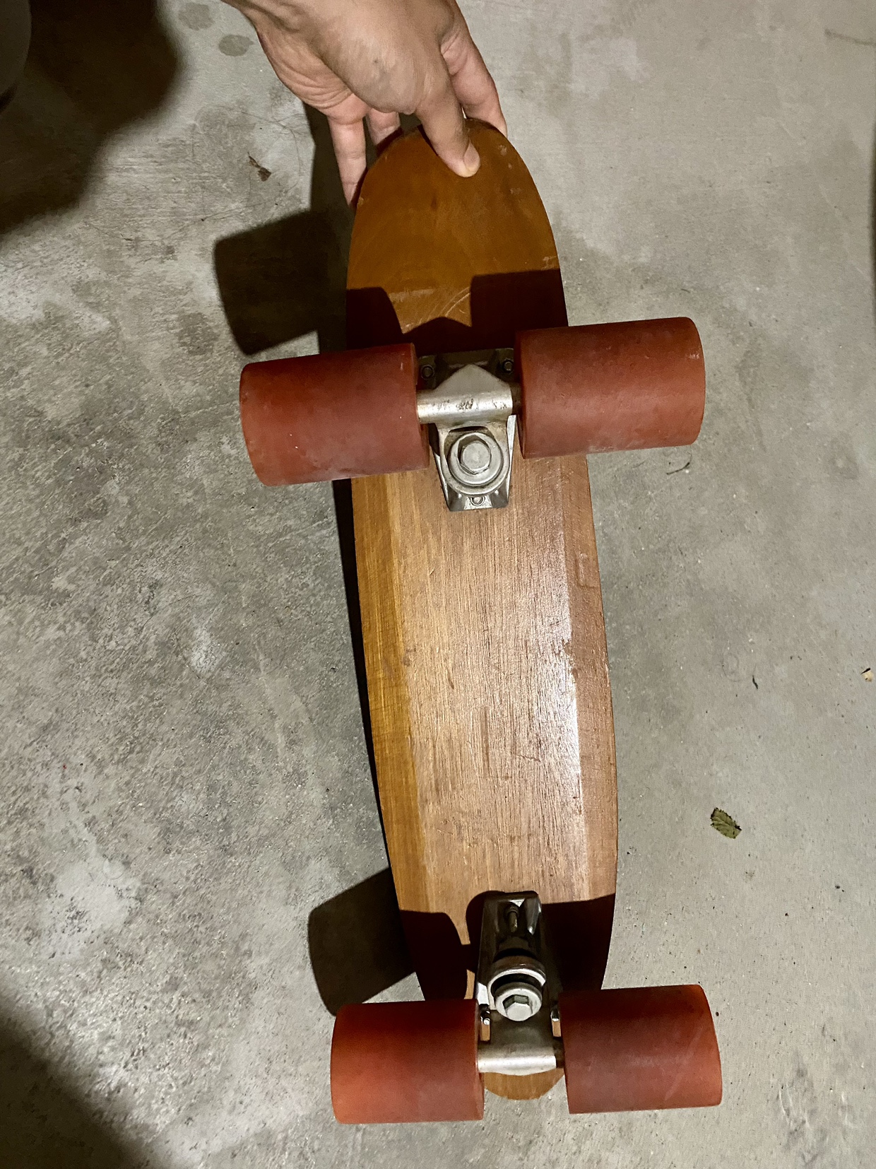 Vintage Wood Skateboard 23” - photo 2