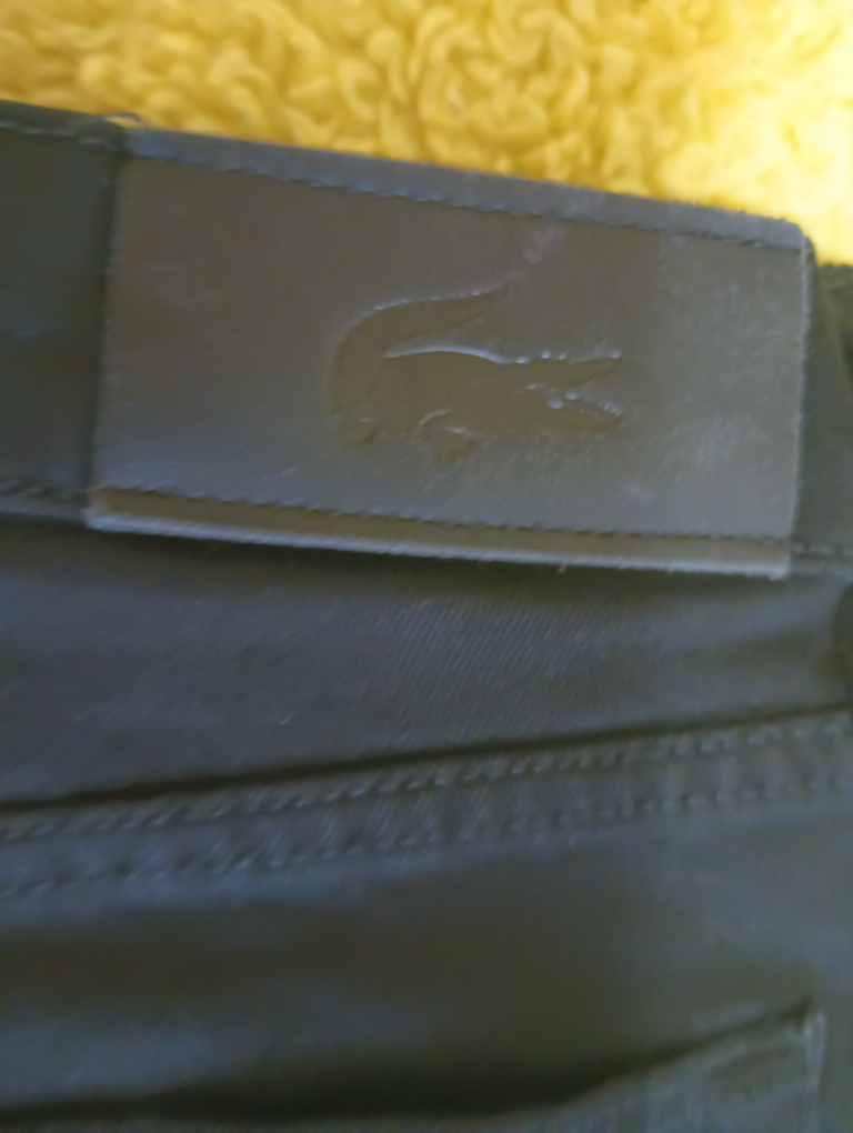Pre owned Lacoste Black pants
