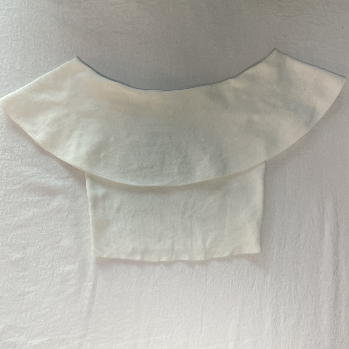 Babaton Marek off the shoulder top in white (xs) image indicator(3)