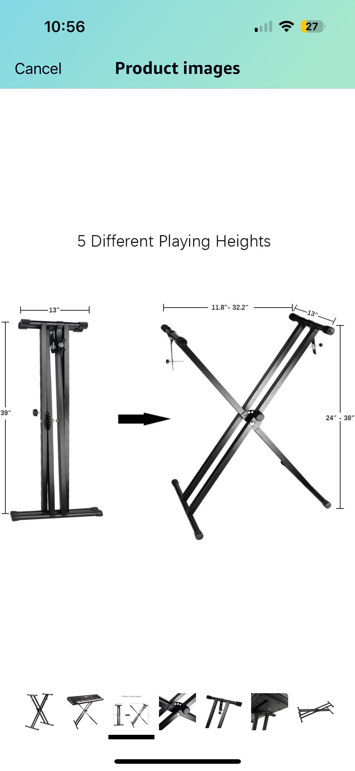 Piano/Keyboard stand image indicator(3)