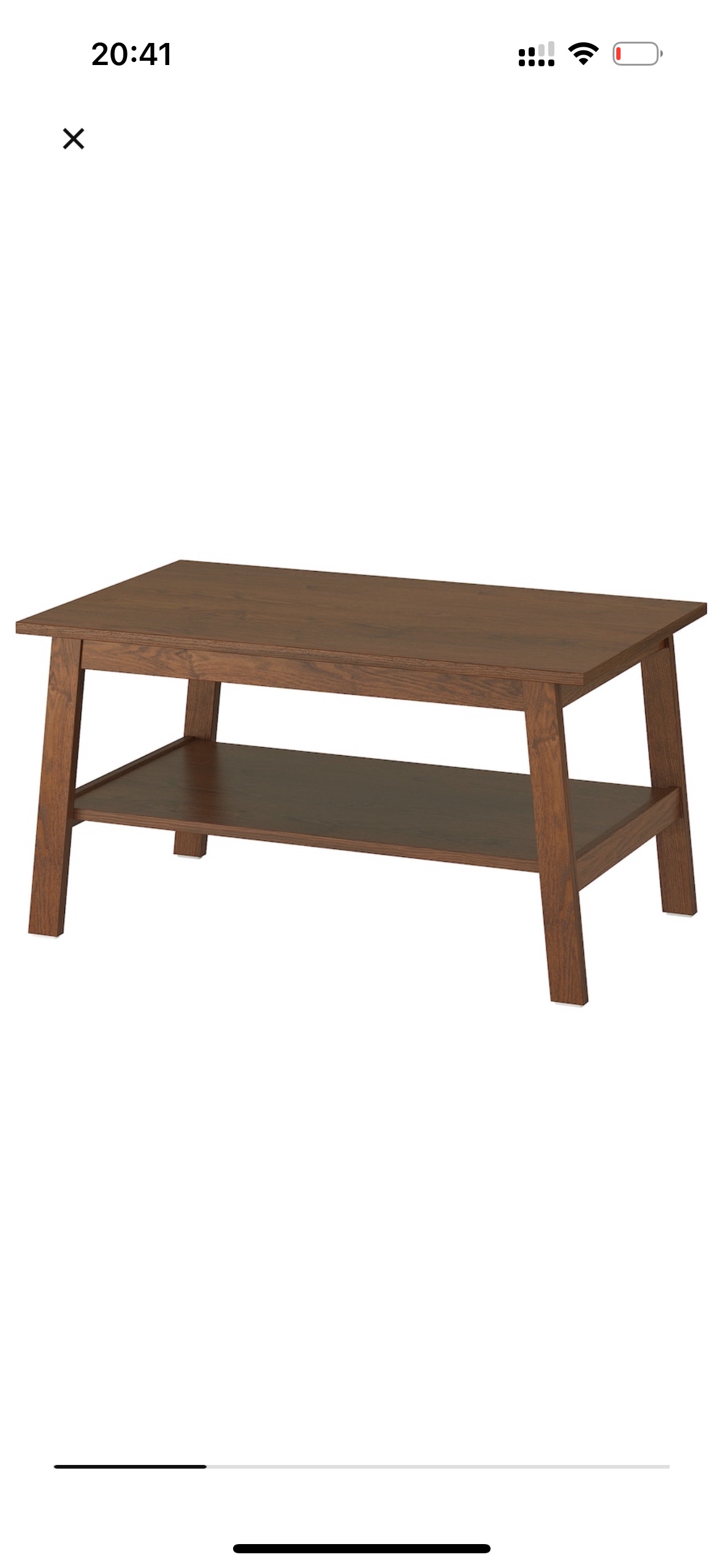 IKEA coffee table - Brown