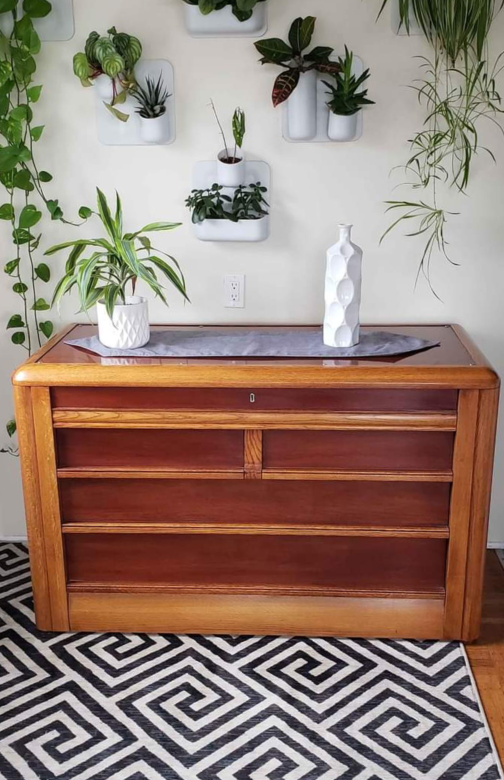 Ralph Lauren Solid Mahogany & Oak Designer Dresser