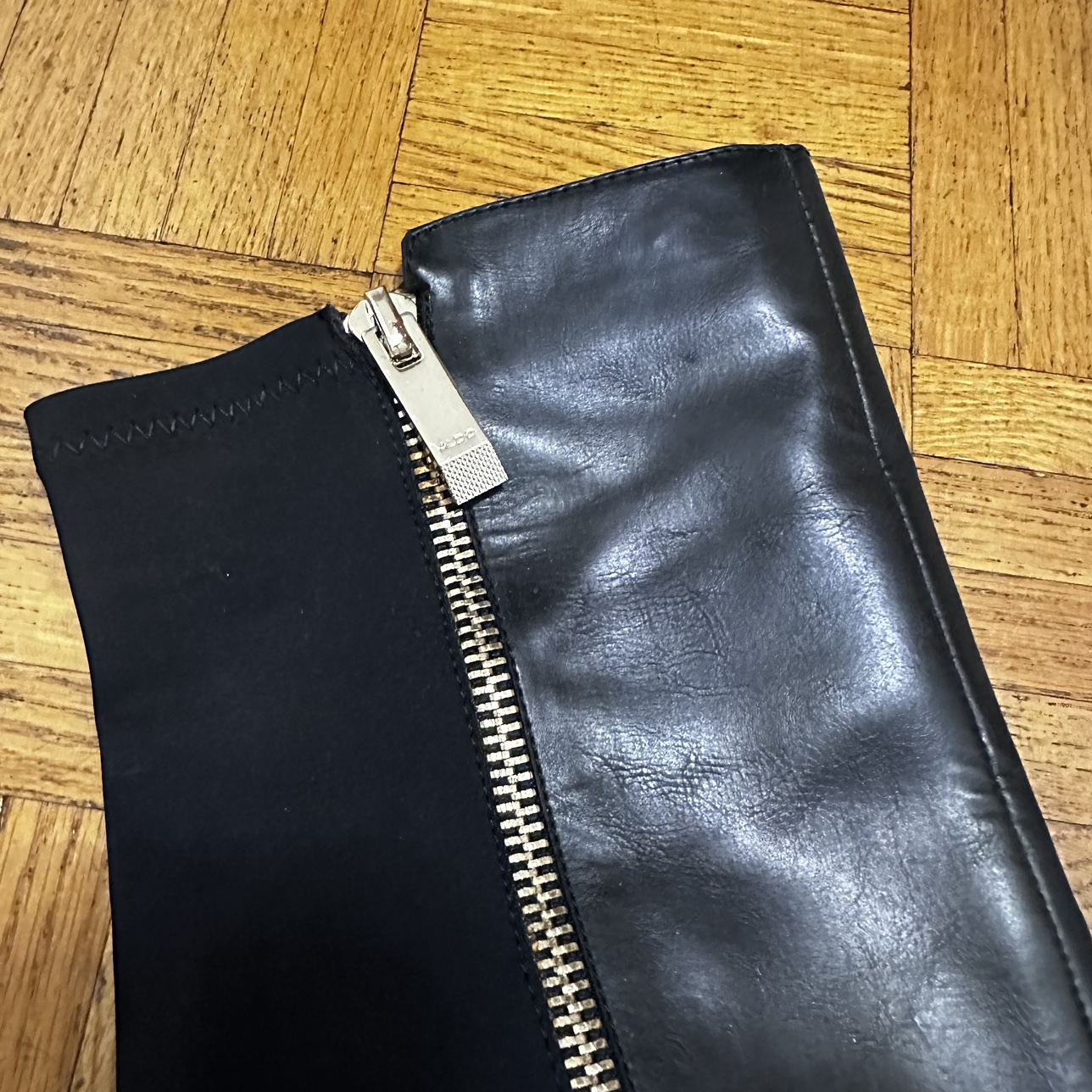 ALDO  Black knee High Riding Boots image indicator(3)