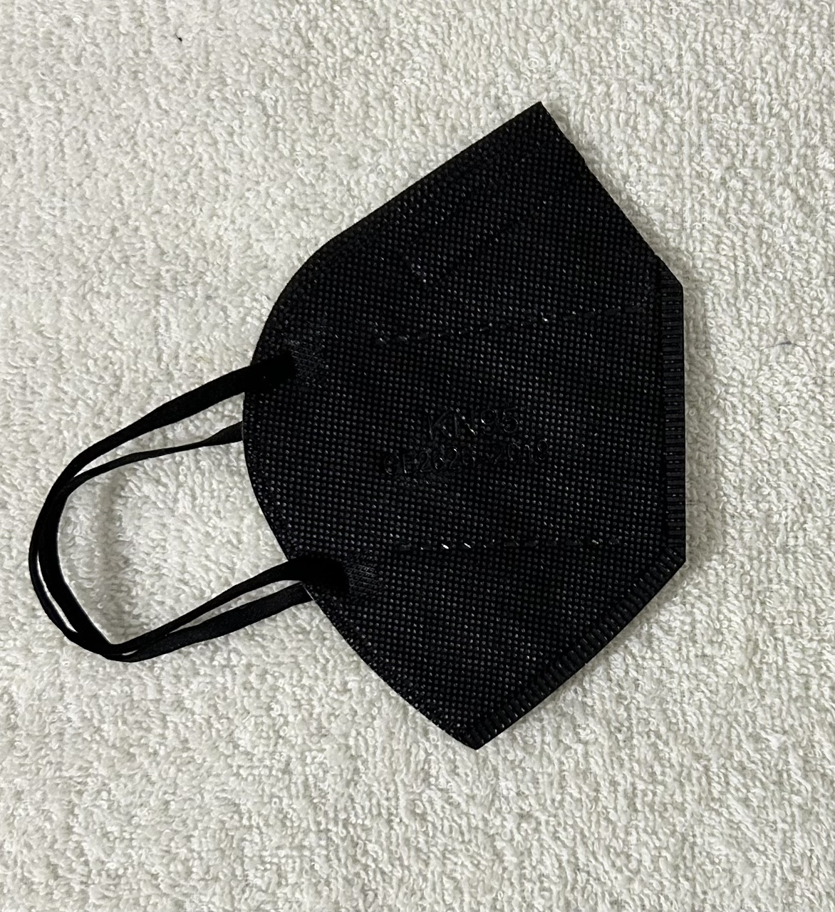 Black KN95 face mask image indicator(2)