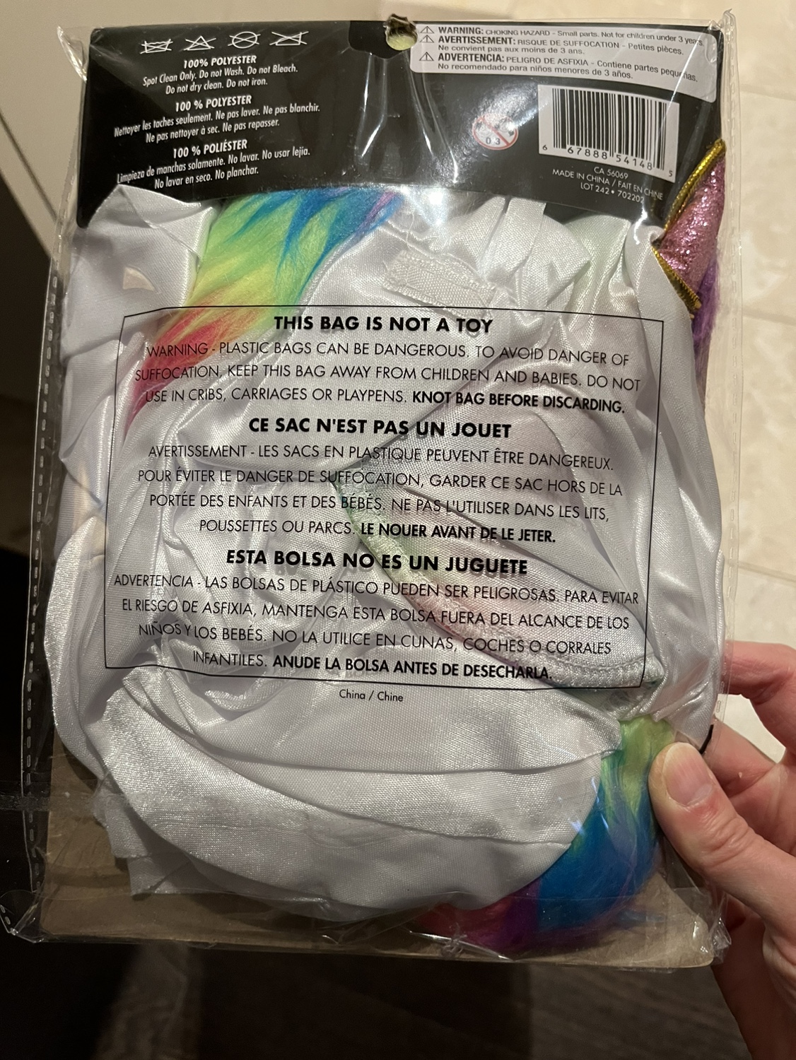 Unicorn cape costume image indicator(2)