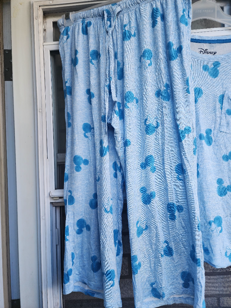 Womens Mickey Mouse 2 piece PJs BN image indicator(2)