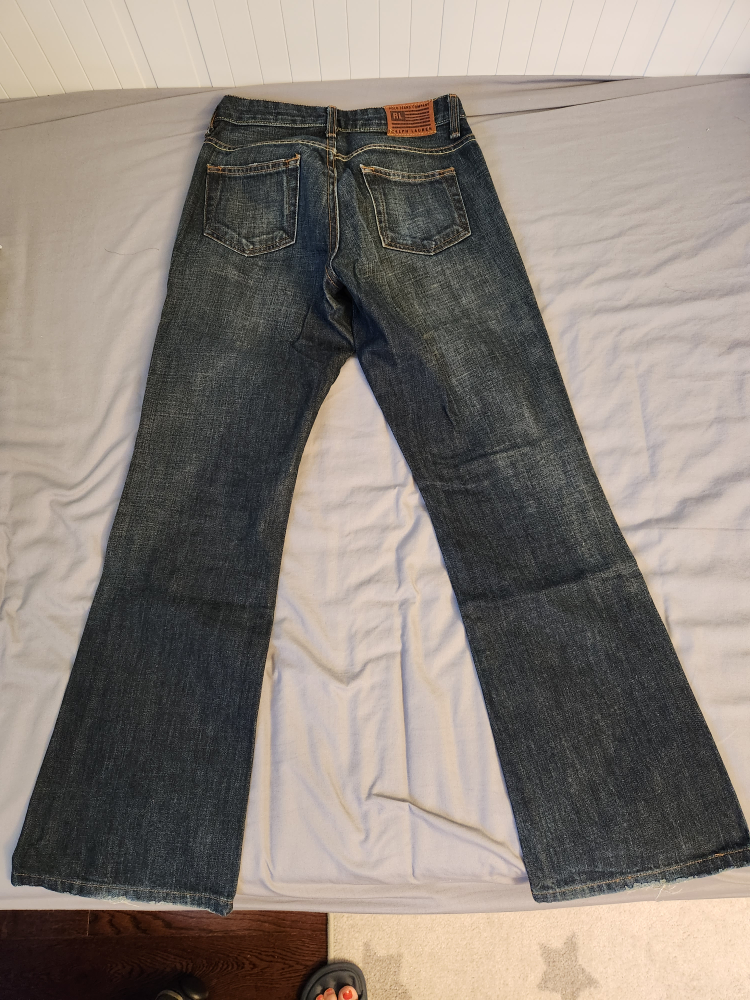 Polo Ralph Lauren Jeans Size 2, low rise boot cut image indicator(4)