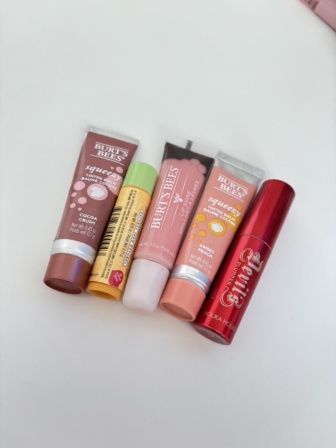 Burt’s Bees Lip Bundle + Lip Plumper Freebie