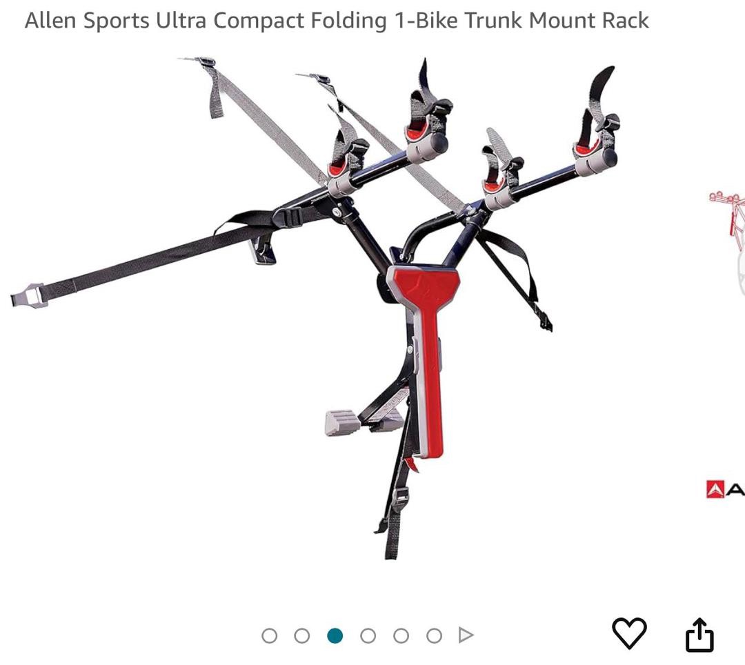 Bike Trunk Mount Rack - photo 3