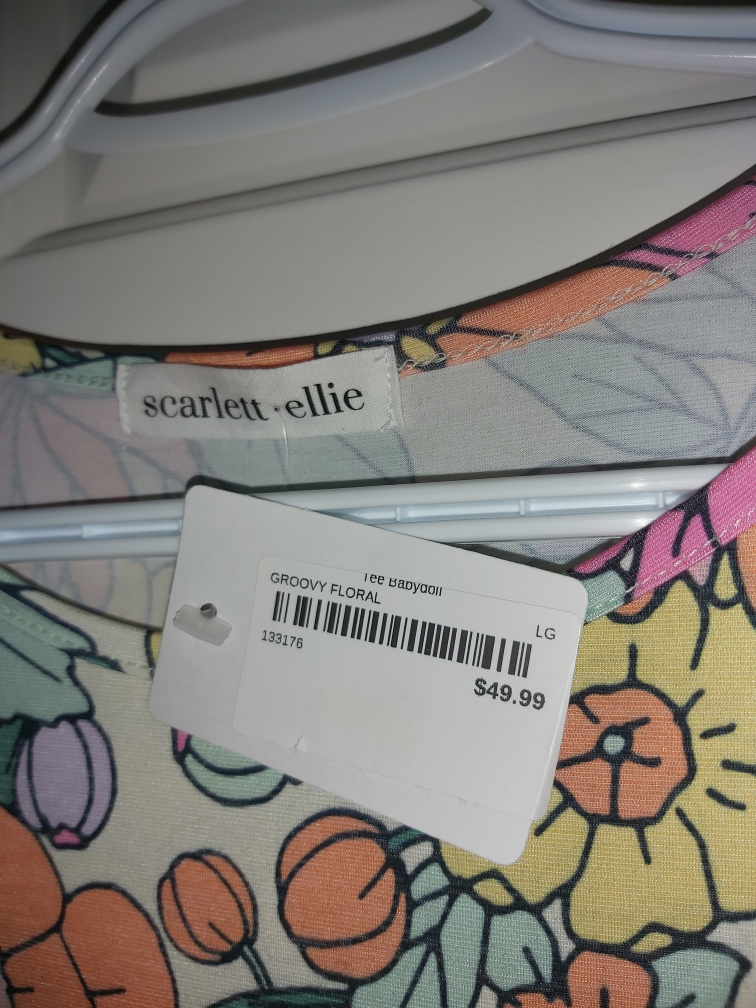 ladies retro print blouse New image indicator(4)