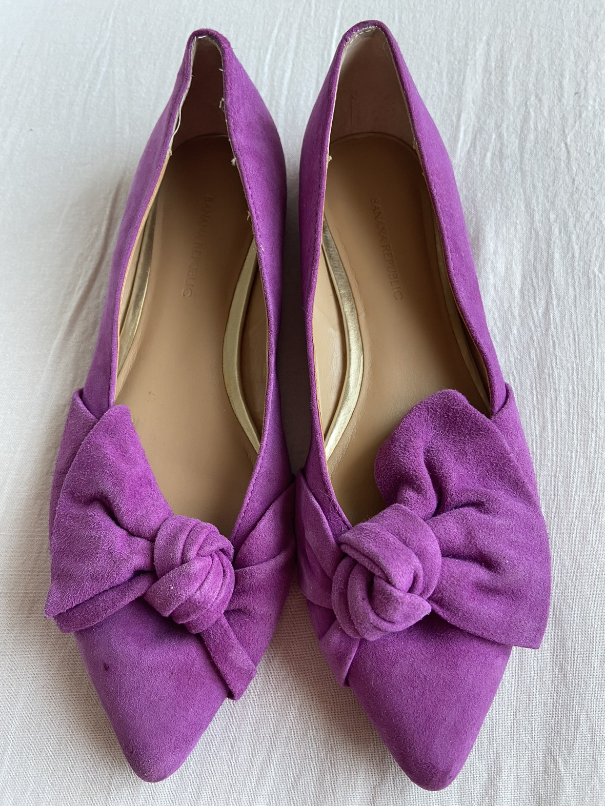 Banana Republic flats with bows size 7 - photo 2