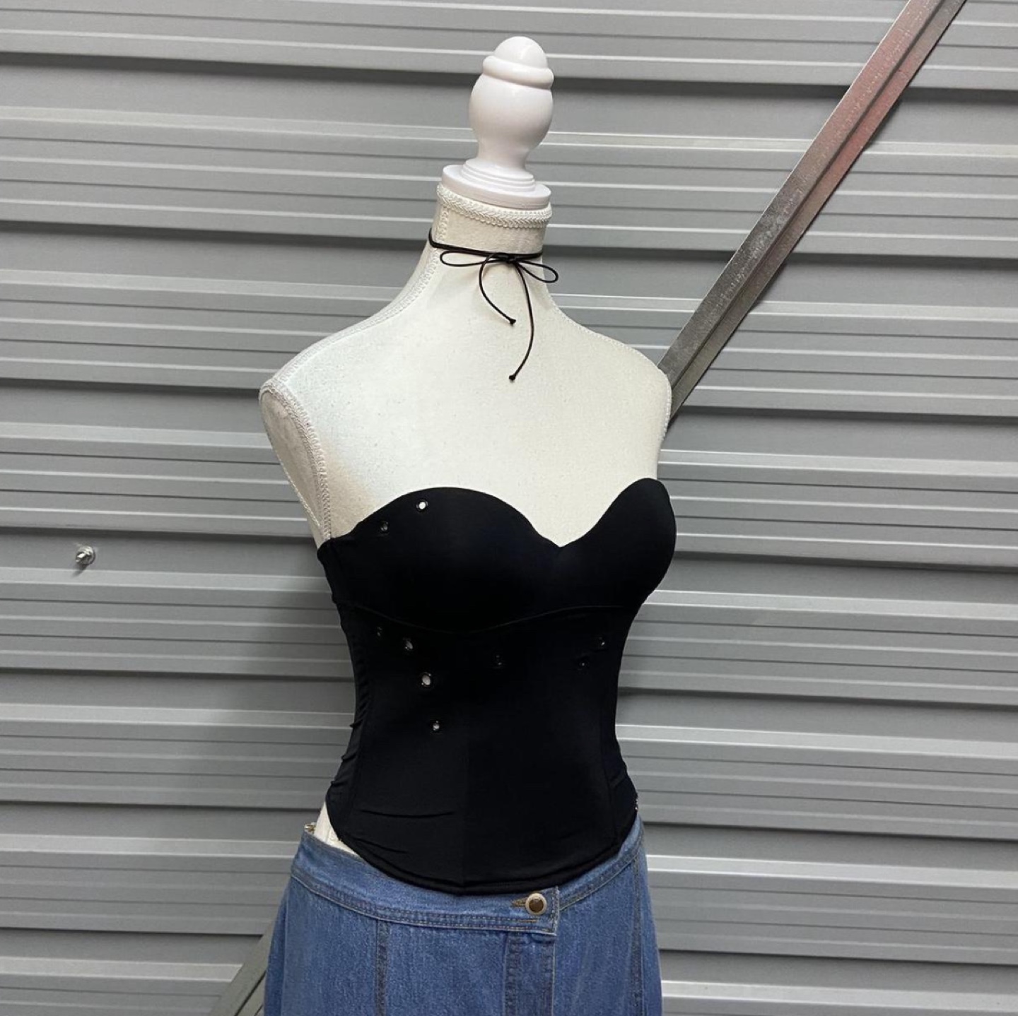 unique 2000s bustier top thumbnail