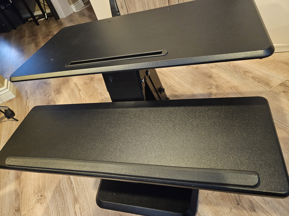 Height adjustable Sit to stand riser image indicator(3)