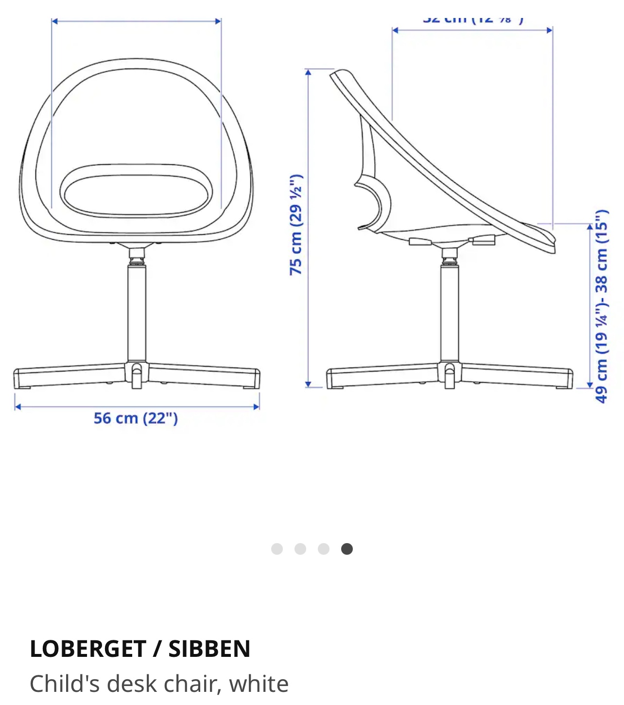Ikea computer chair - photo 4