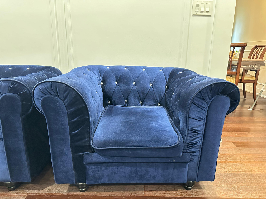 sofa, love seat and single
