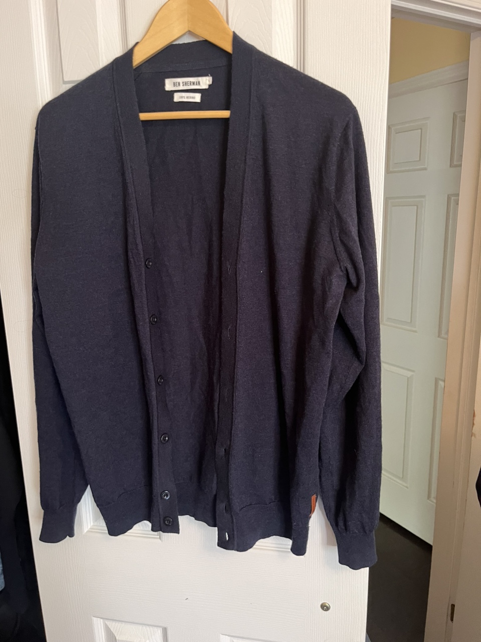 Ben Sherman wool cardigan vintage image indicator(4)