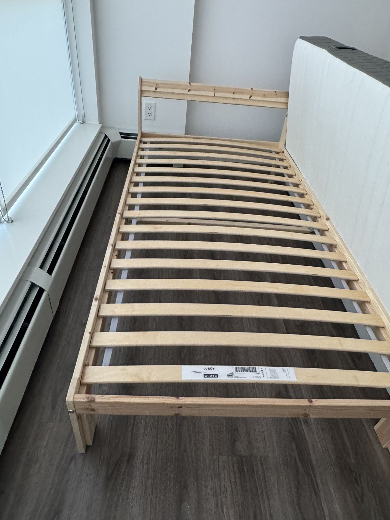 Move Out Sale - Twin Bed Mattress + Frame