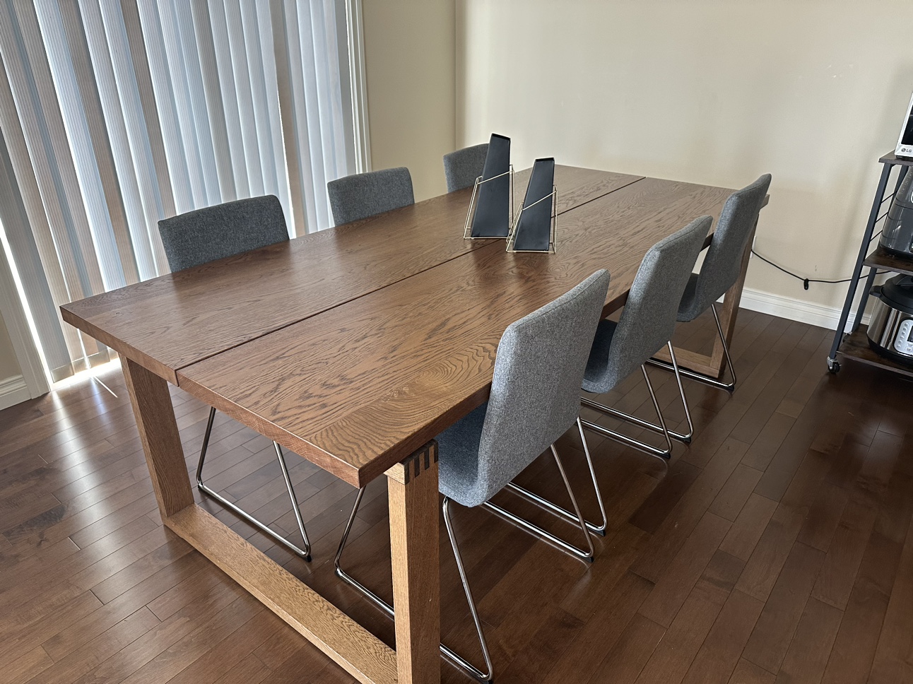 Dining Table with Six Chairs - Moving Sale