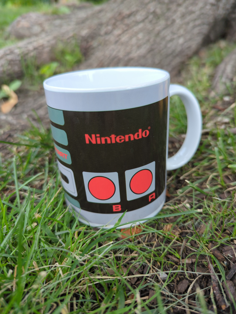 Nintendo coffee mug #freecycle