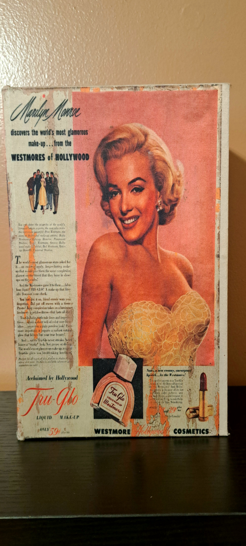 Vintage Marilyn Box, tissue box thumbnail