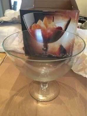 Footed Serving Bowl