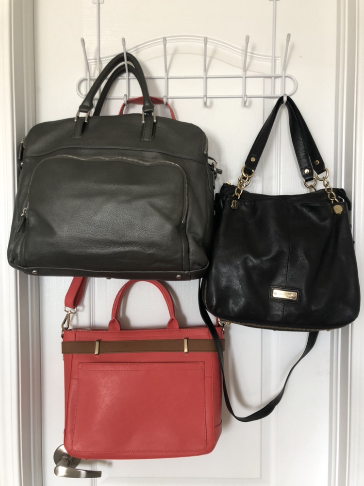 Danier leather: 3 bag collection