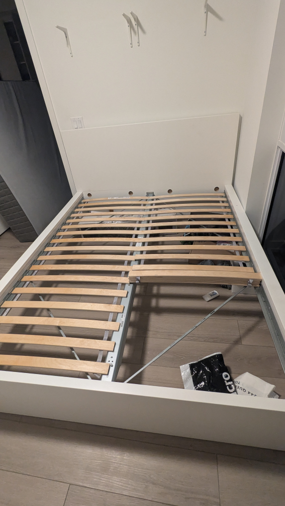 🌟MOVING SALE🌟 IKEA MALM Bed frame, Queen, white - photo 3