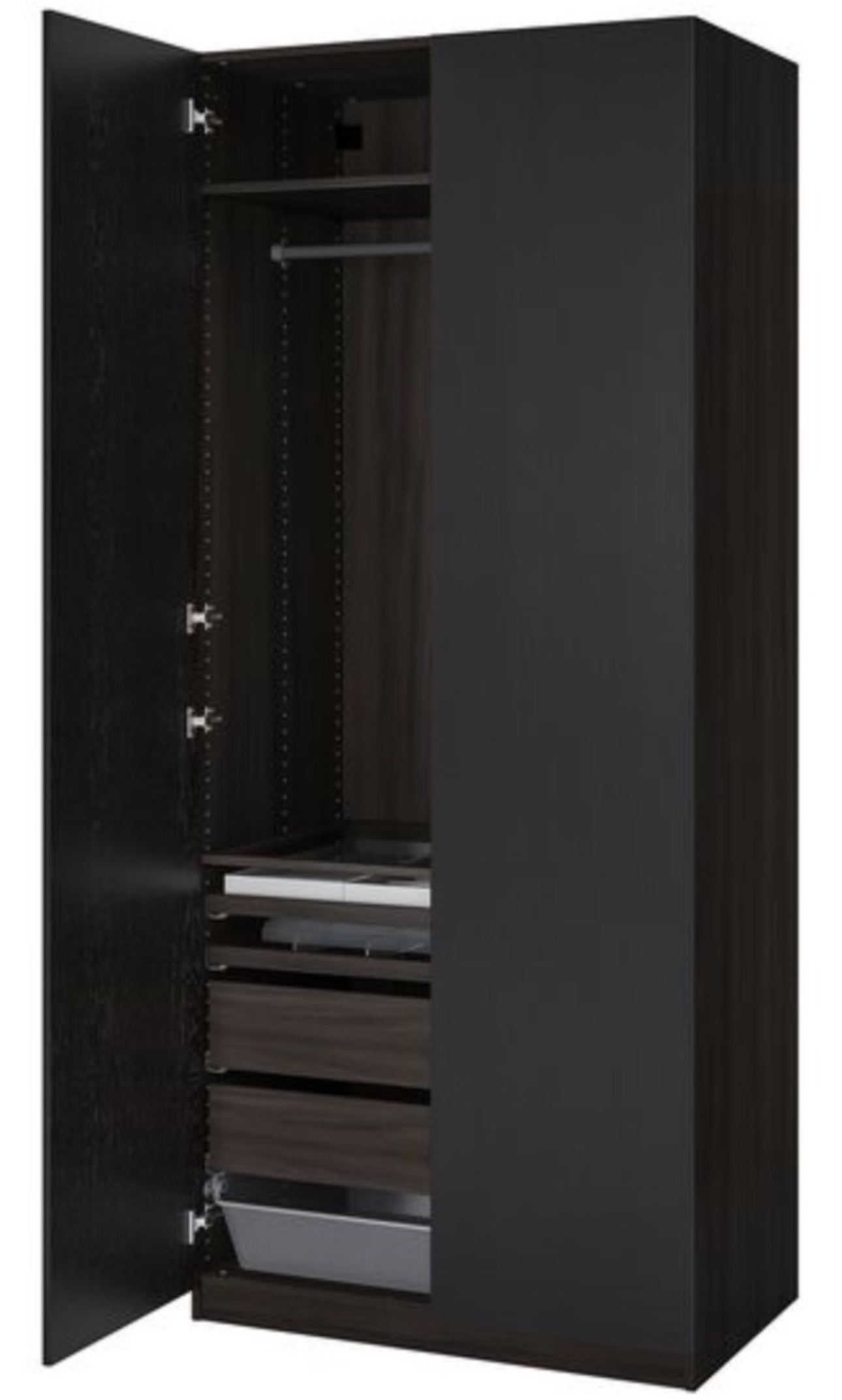 Ikea PAX / FORSAND Black Brown Wardrobe 🧡 - photo 3