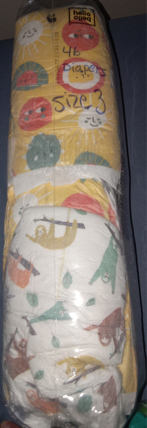 Hello Bello size 3 (46 diapers)get a free pouch with purchase. thumbnail