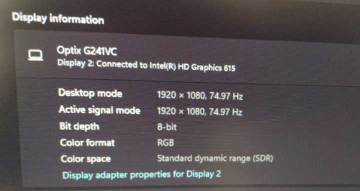 MSI Gaming Monitor image indicator(2)