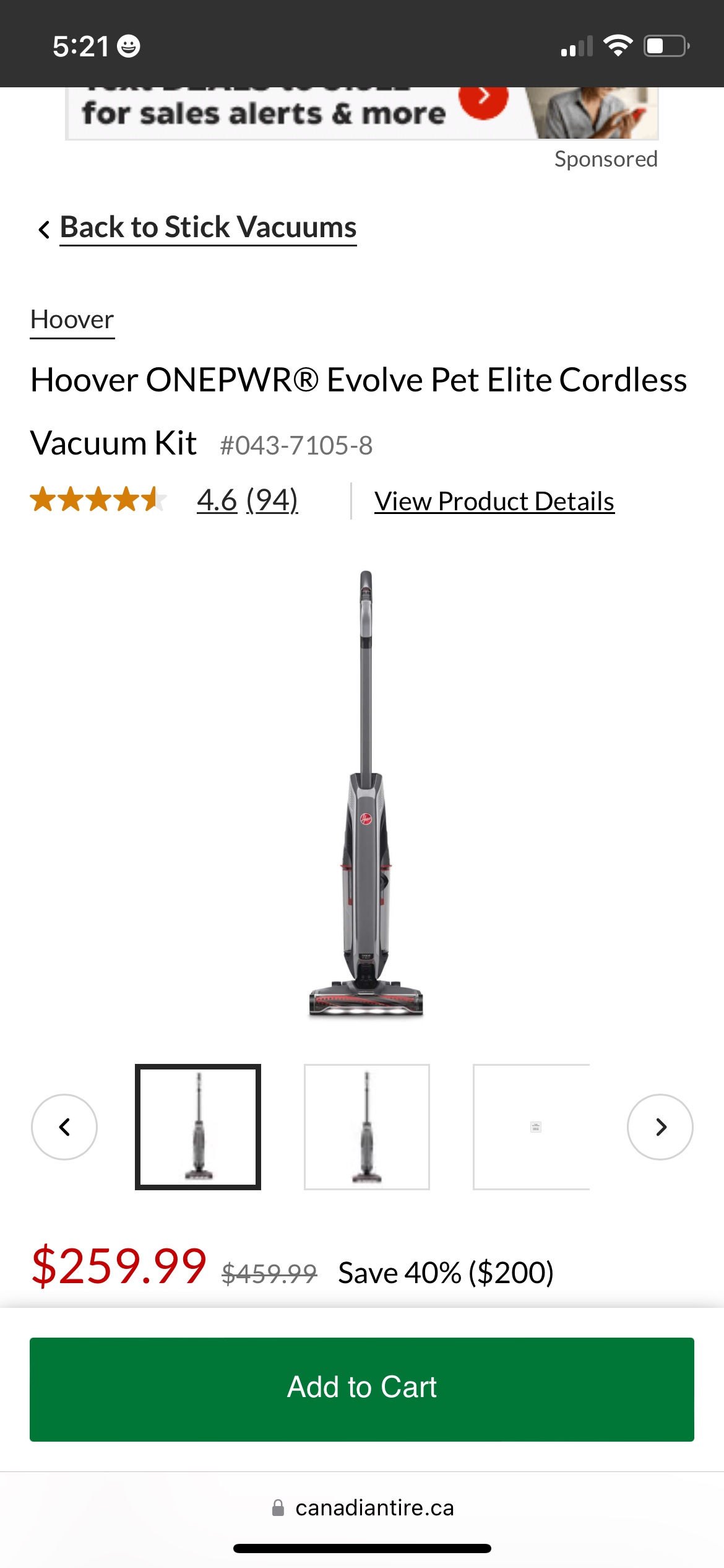 Hoover ONEPWR® Evolve Pet Elite Cordless Vacuum - photo 4