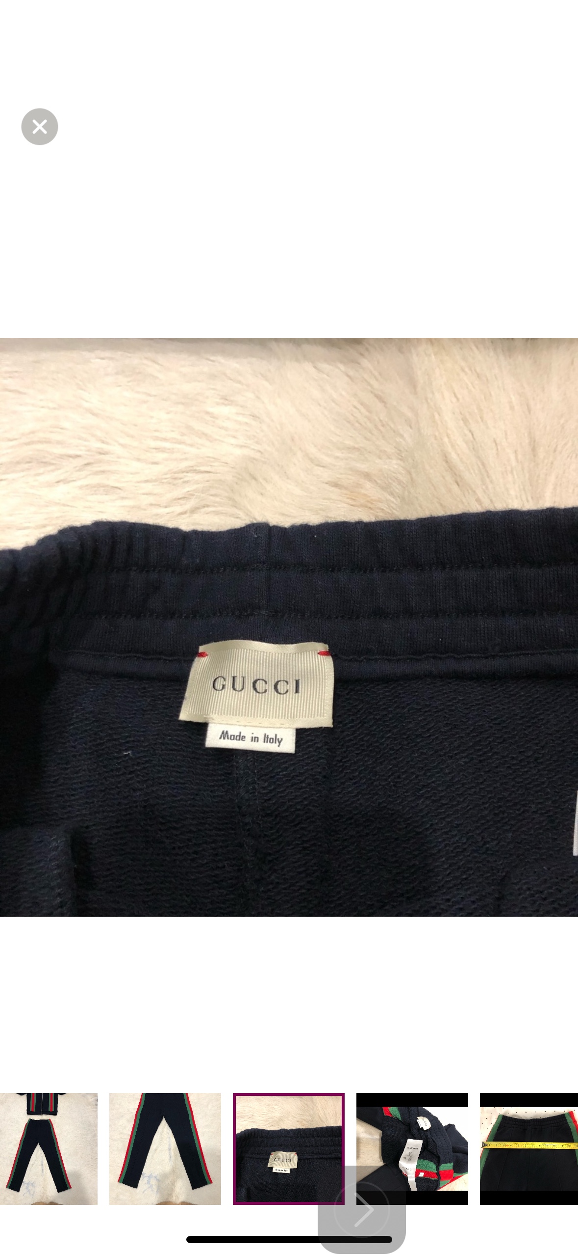 Gucci pants/joggers for kids image indicator(2)