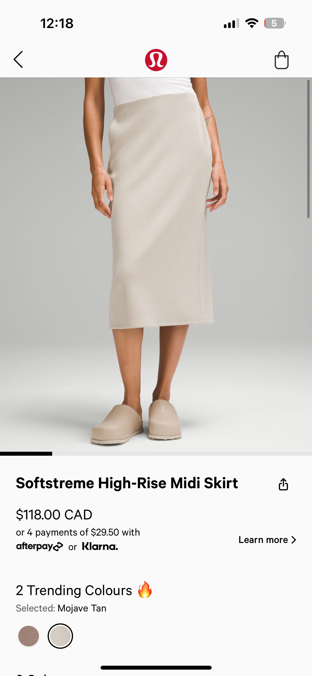 Lululemon skirt 4size thumbnail